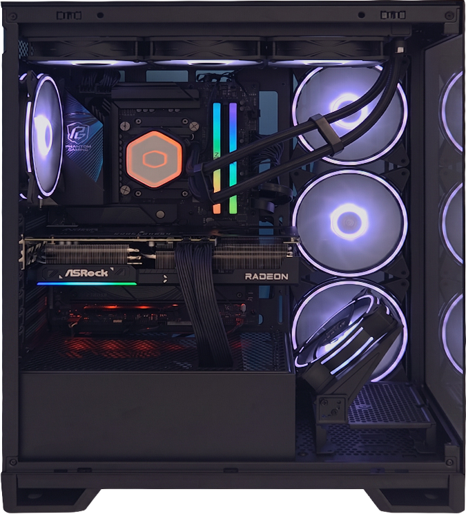 分解構造をイメージしたimpulse PCケース